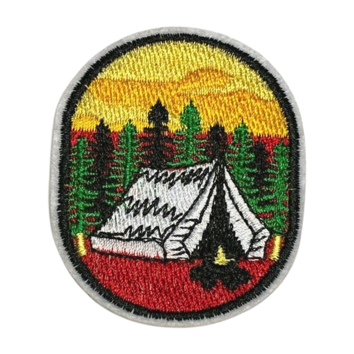 Tent Camping Patch