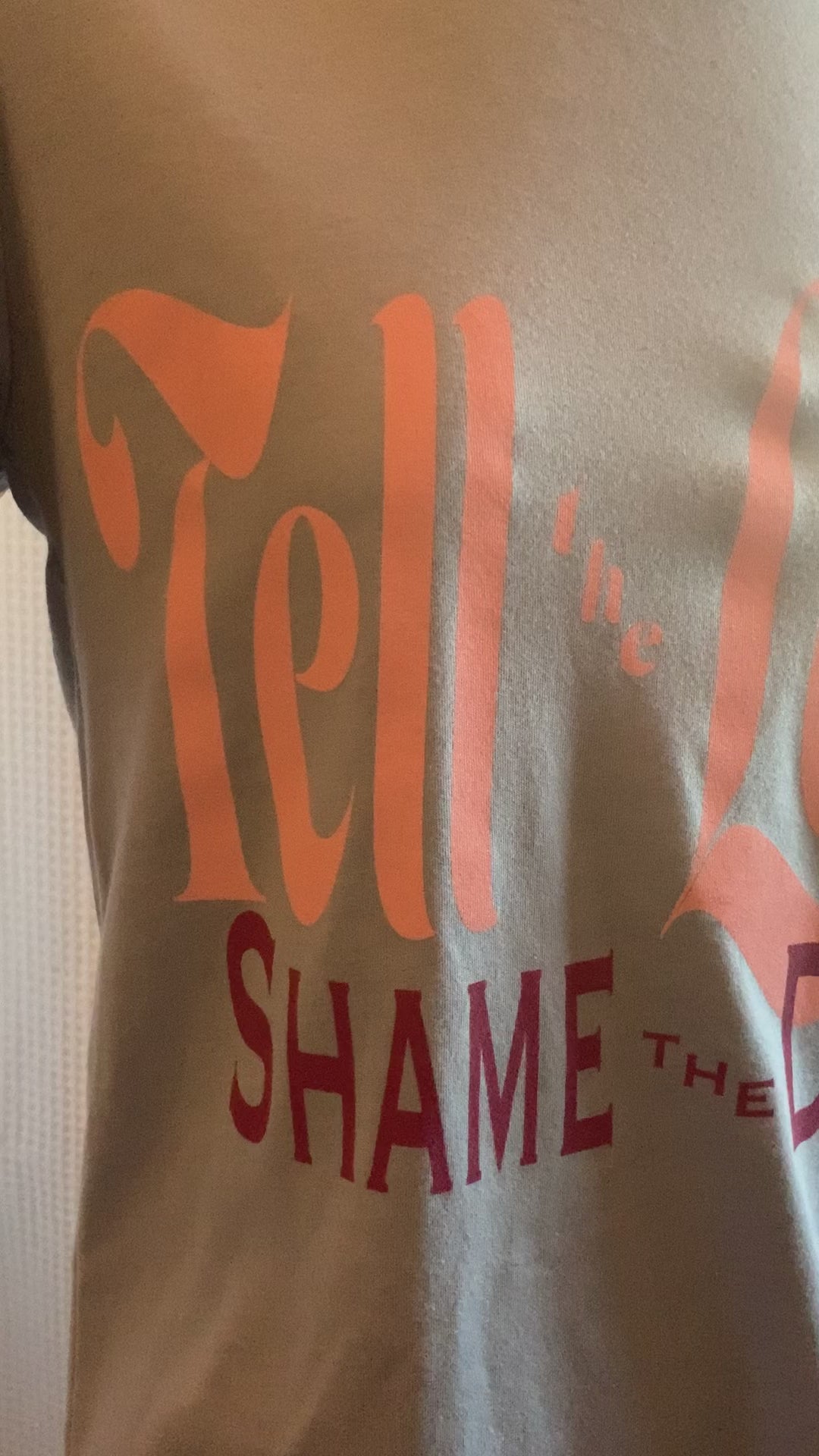 Tell The Lord, Shame the Devil Graphic T-Shirt