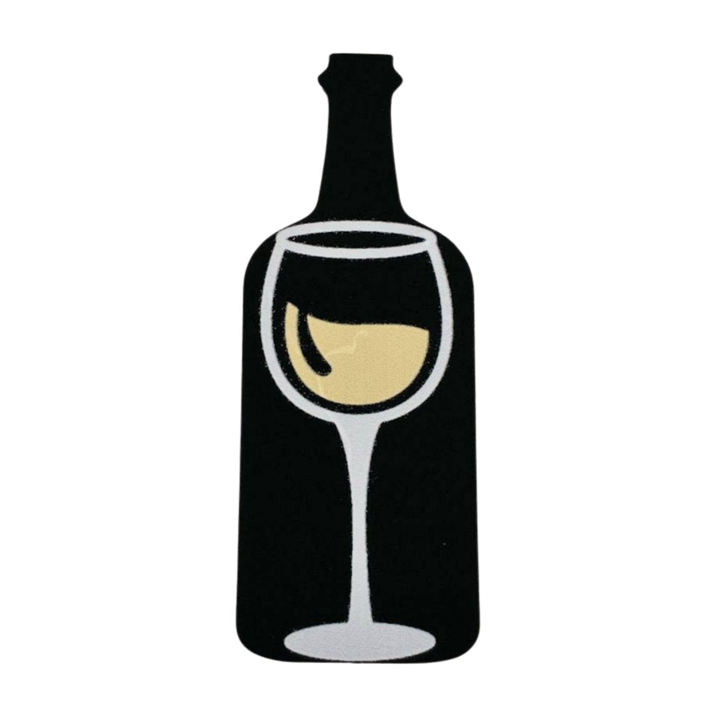 Wine Bottle and Wine Glass Soft Foam Heat Transfer Vinyl