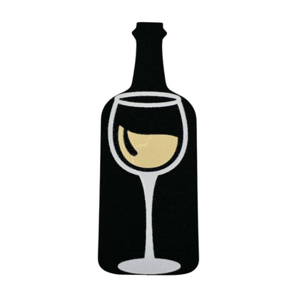 Wine Bottle and Wine Glass Soft Foam Heat Transfer Vinyl