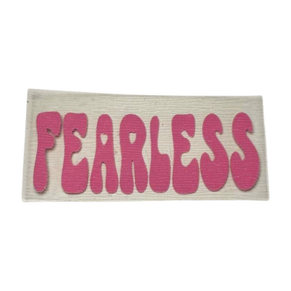 "Fearless" Soft Foam Heat Transfer Vinyl