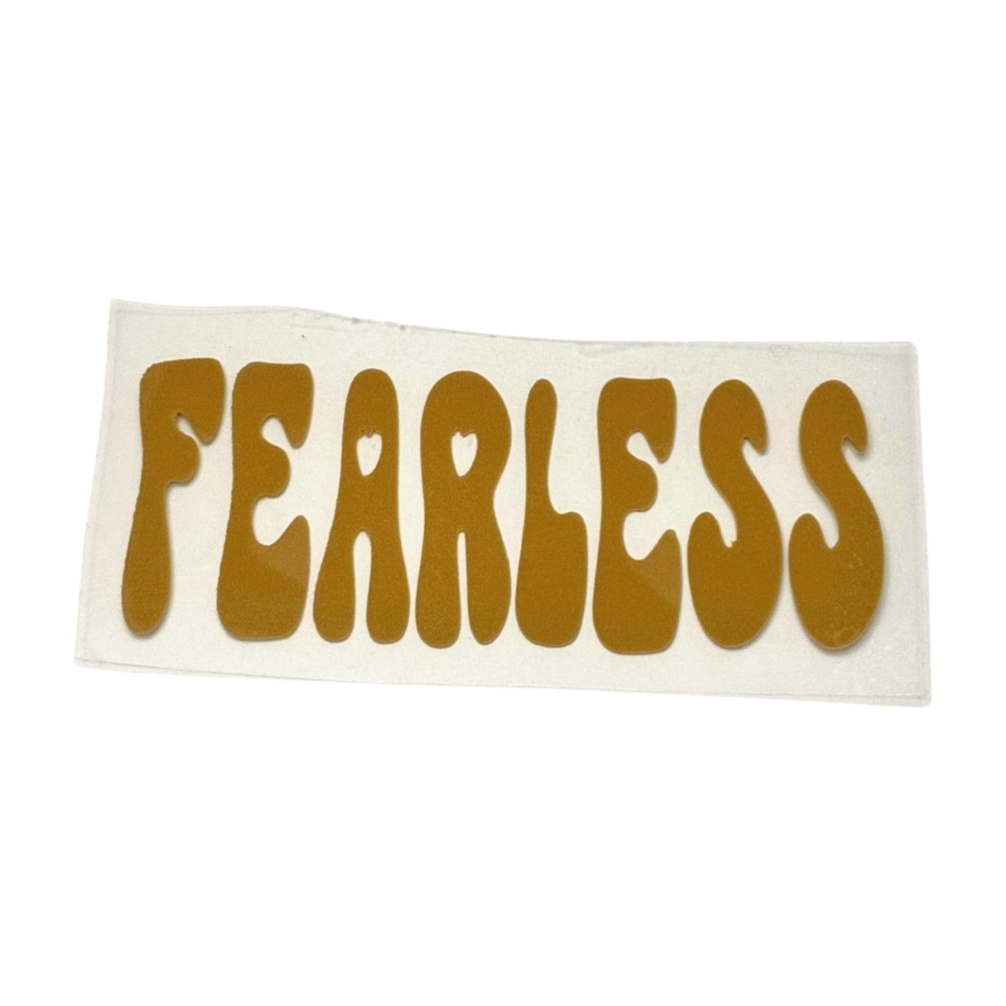 "Fearless" Soft Foam Heat Transfer Vinyl