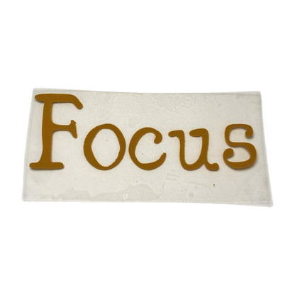 "Focus" Soft Foam Heat Transfer Vinyl