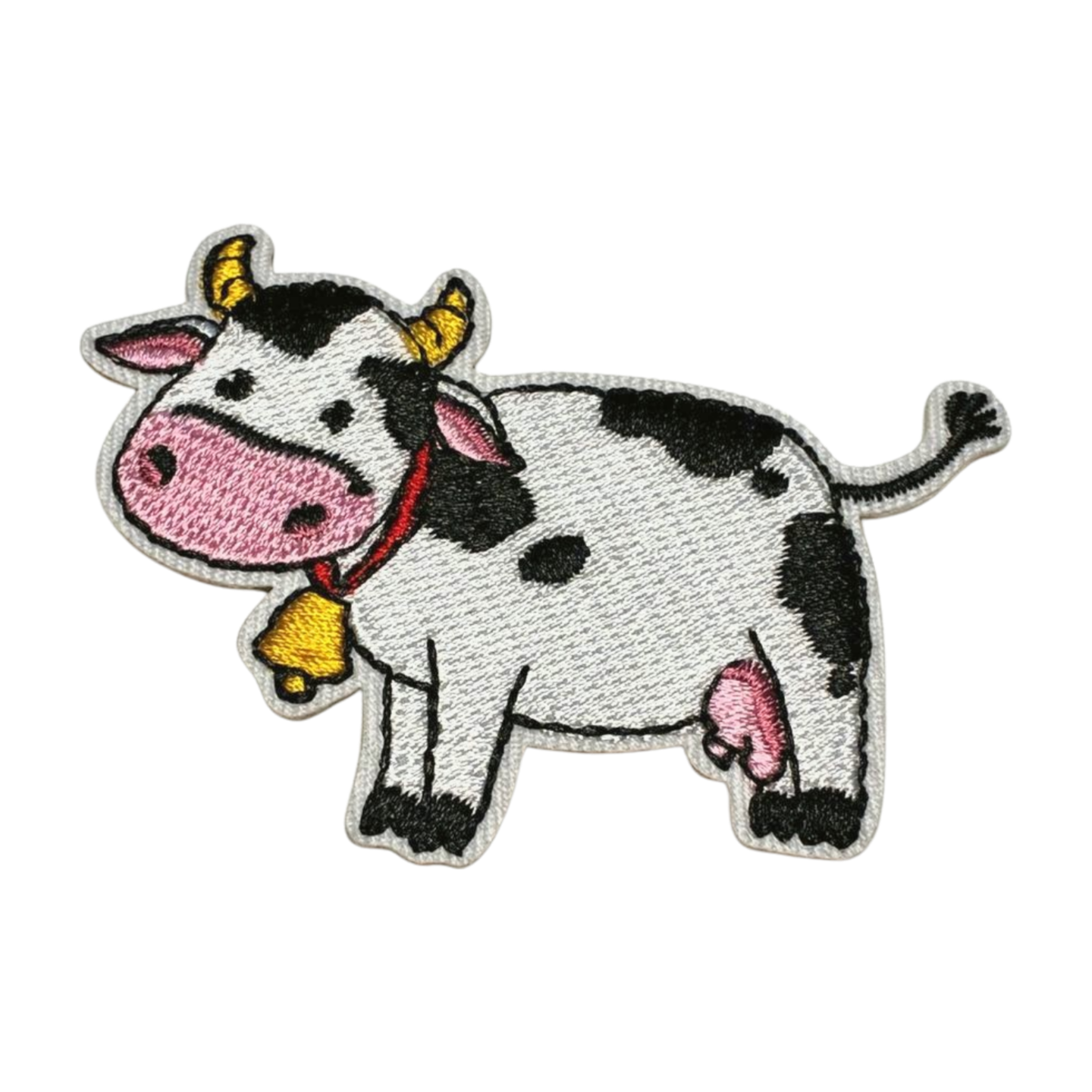 Holstein Cow with Colored Bell