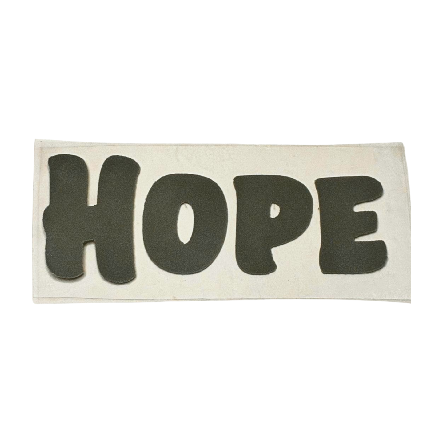"Hope" Soft Foam Heat Transfer Vinyl