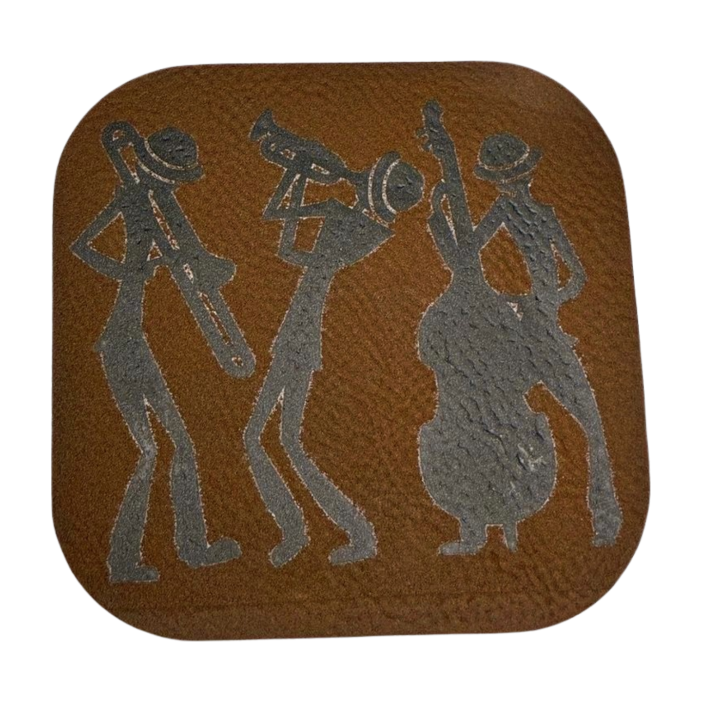 Jazz Brown Leatherette Direct to Film Transfer