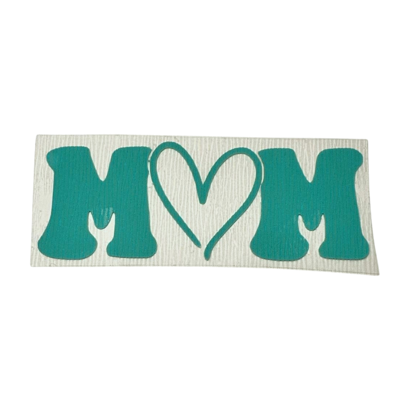 Mom with Thin Heart Textured Heat Transfer Vinyl