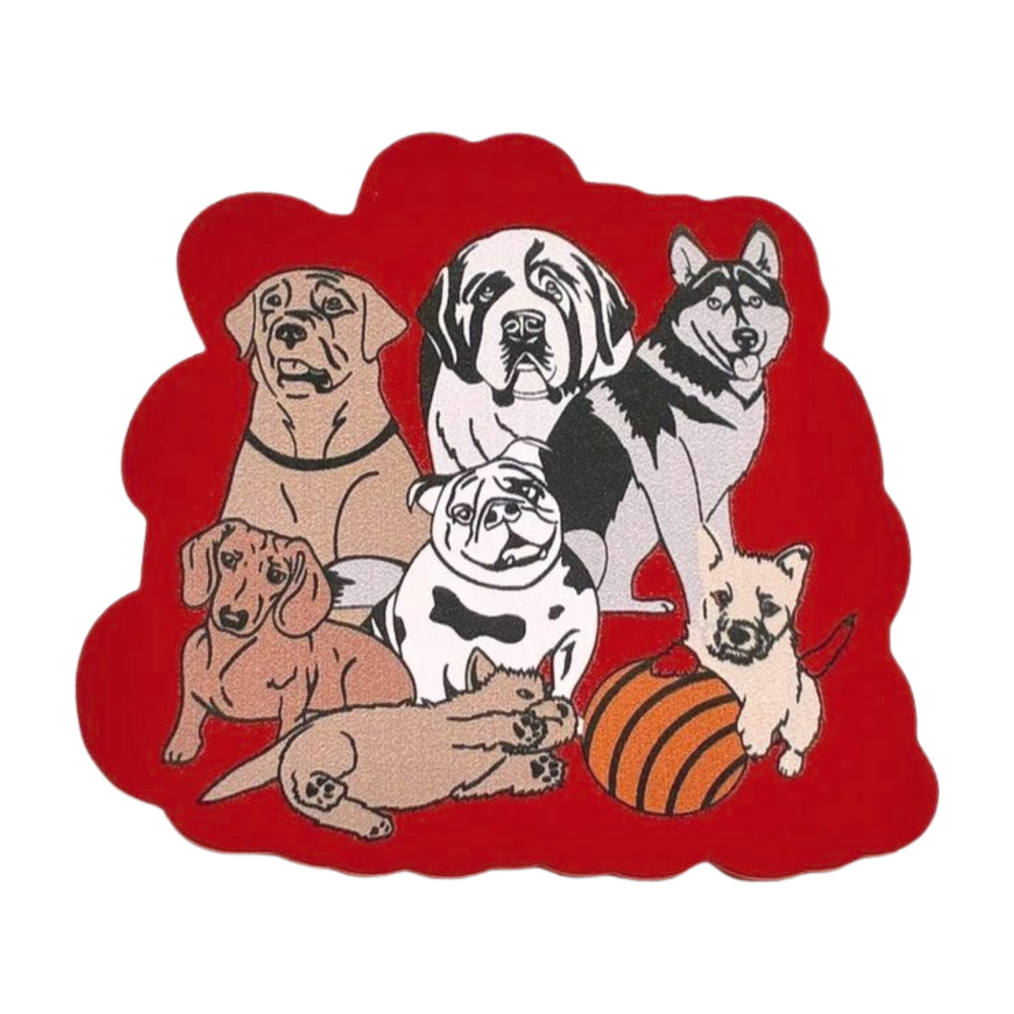 Pack of Dogs Heat Transfer Vinyl