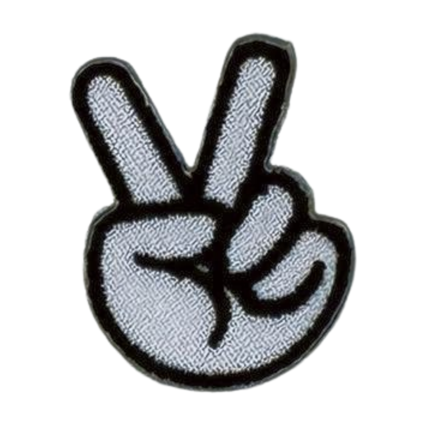 Small White Peace Sign