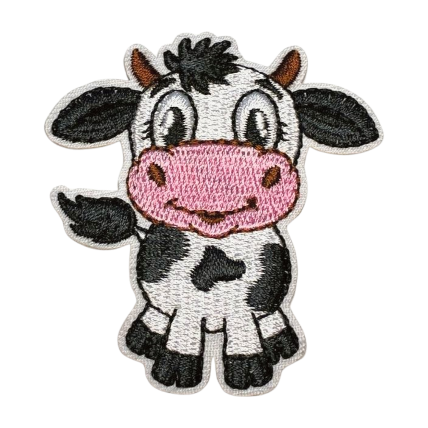 Smiling Holstein Cow