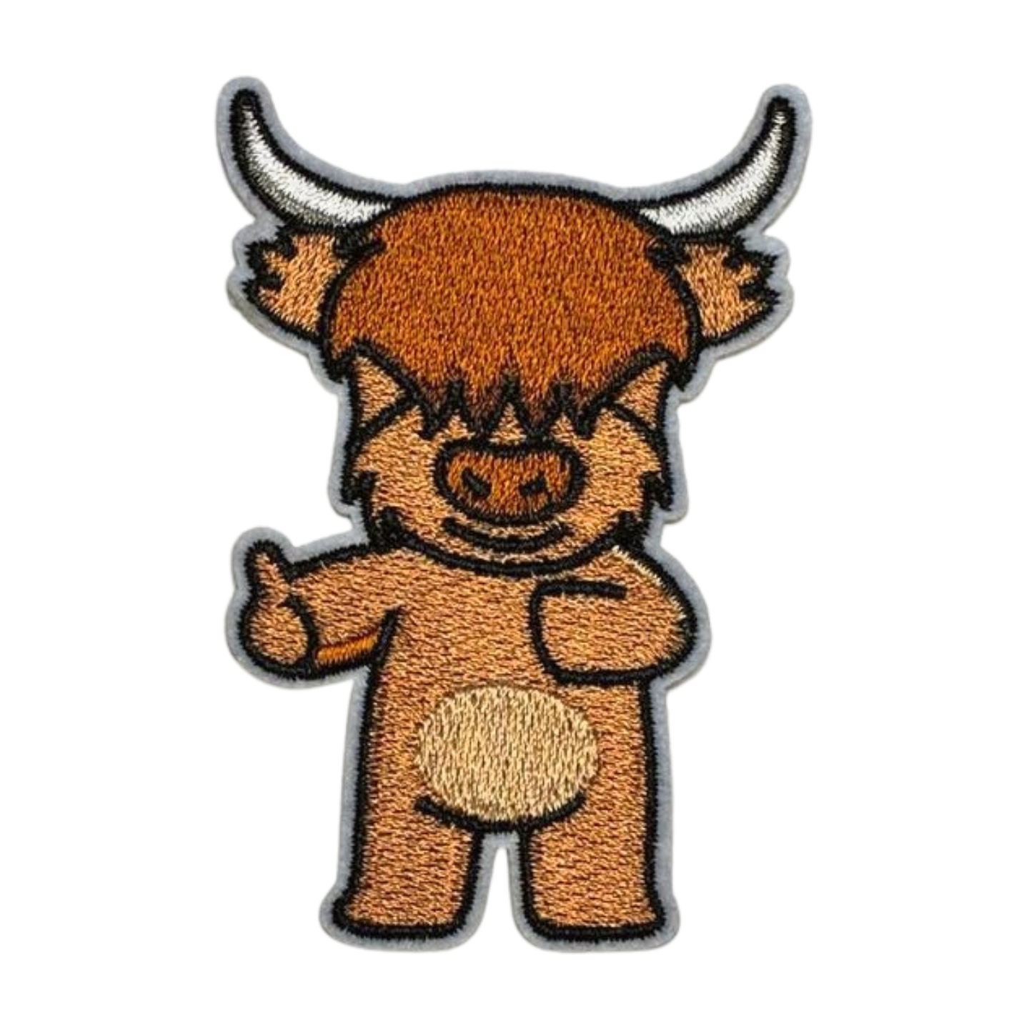 Thumbs Up Highland Cow