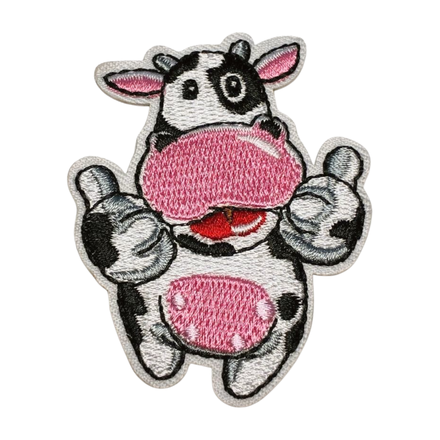 Thumbs Up Holstein Cow