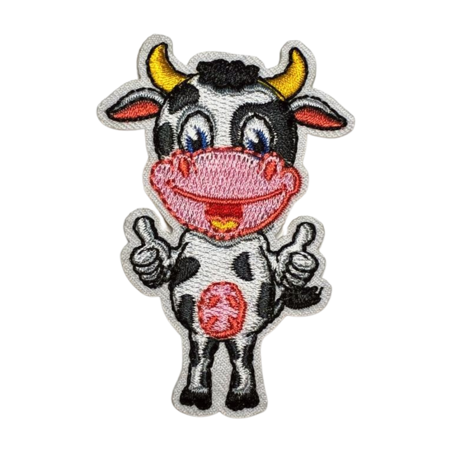 Thumbs Up Holstein Cow