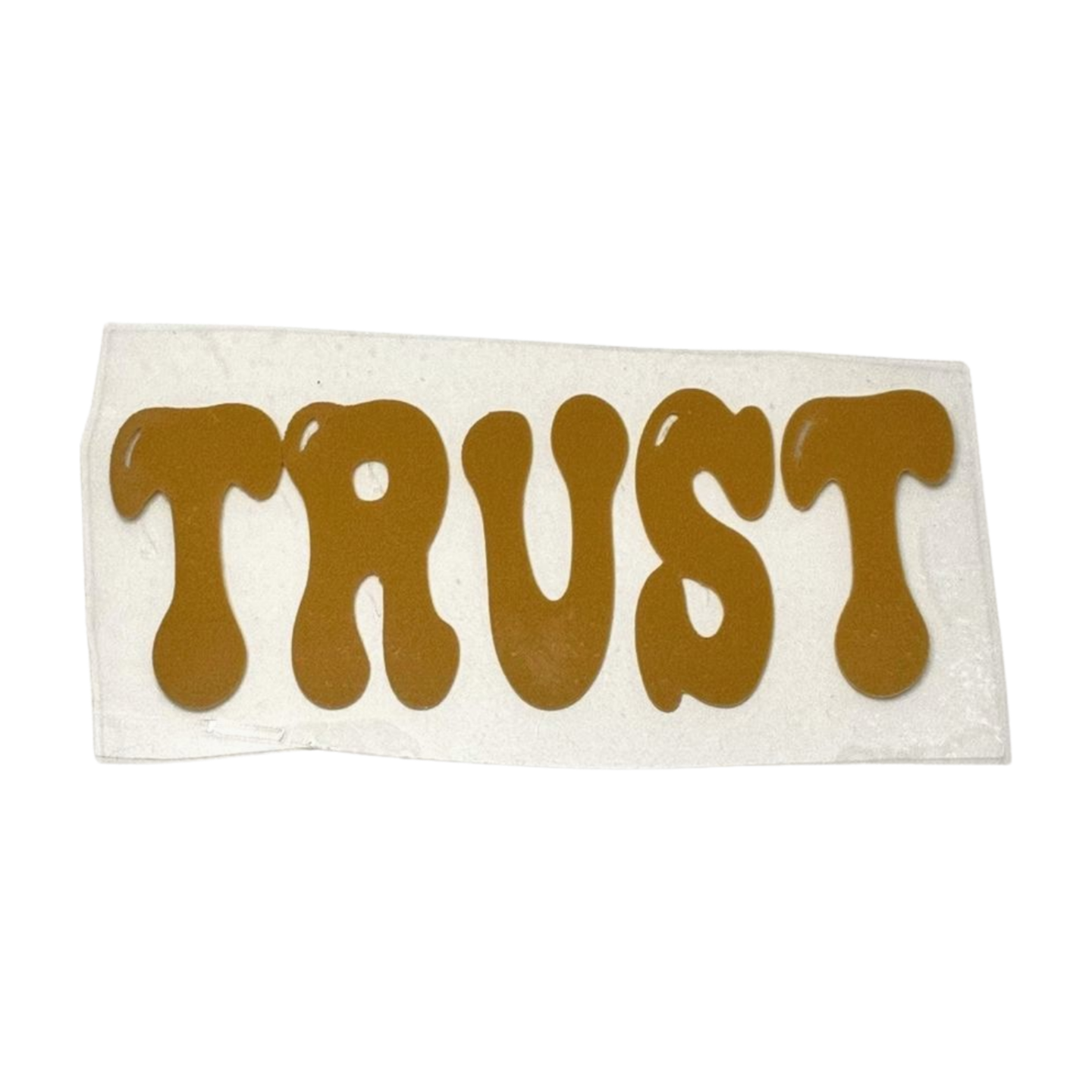 "Trust" Soft Foam Heat Transfer Vinyl