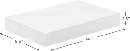 White mattress with dimensions labeled on a white background